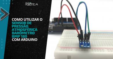 Banner - Tutorial como utilizar o sensor de pressão atmosférica BMP180 com Arduino