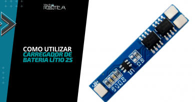 Imagem ilustrativa do banner - Como utilizar módulo carregador de bateria lítio 2S.