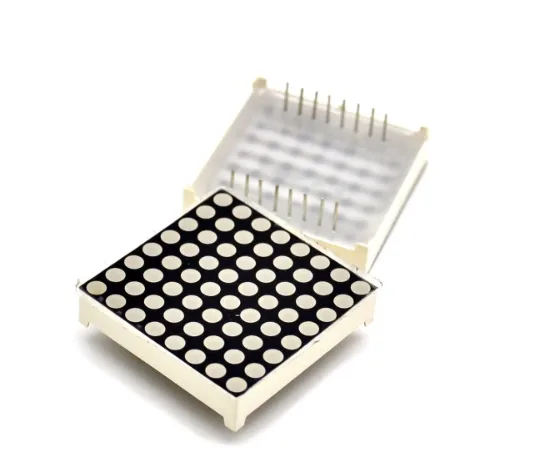 Figura ilustrativa de uma matriz de LED 8x8