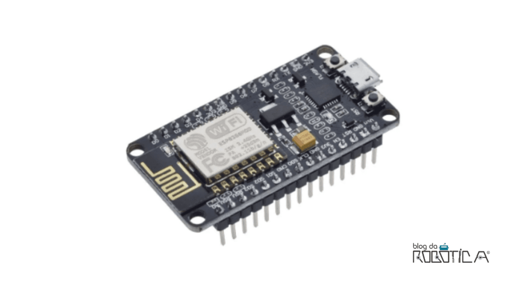 Imagem ilustrativa da placa NODEMCU ESP8266 Amica.