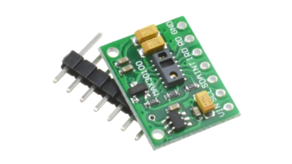 Imagem ilustrativa do sensor de frequência cardíaca e oxímetro MAX30100.