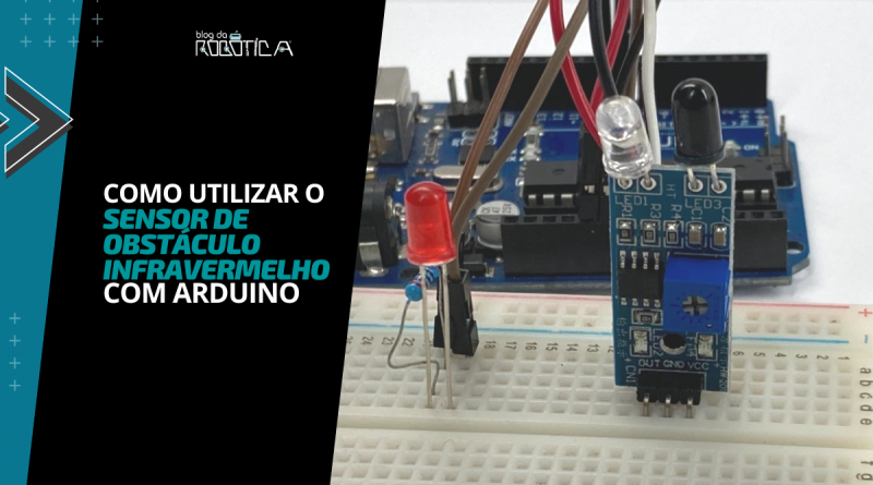 Imagem ilustrativa do banner do tutorial: Como utilizar o sensor de obstáculo reflexivo infravermelho com Arduino.