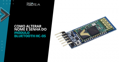 Imagem ilustrativa do Banner - Como alterar nome e senha do módulo Bluetooth HC-05.