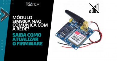 Banner inicial do tutorial de como atualizar o módulo SIM900A.