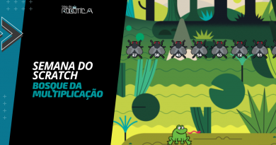 Imagem ilustativa do Banner da Semana do Scratch - Bosque da Multiplicação