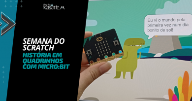 Imagem ilustrativa Banner Semana do Scratch - História em Quadrinhos com Microbit