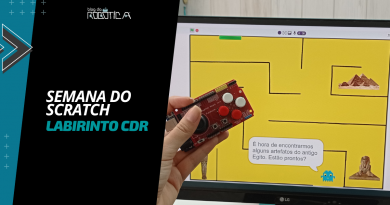 Imagem ilustrativa Banner Semana do Scratch - Labirinto CDR