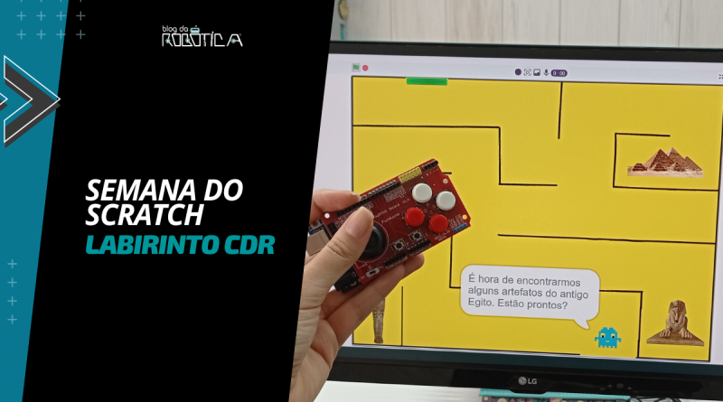 Imagem ilustrativa Banner Semana do Scratch - Labirinto CDR