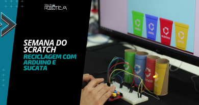 Imagem do Banner Semana do Scratch - Reciclagem com Arduino e Sucata
