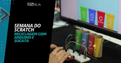 Imagem do Banner Semana do Scratch - Reciclagem com Arduino e Sucata