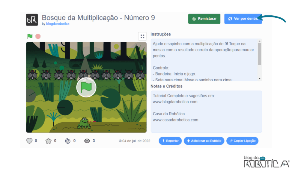 Imagem ilustrativa do projeto com opção em destaque: Ver por dentro