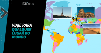Imagem ilustrativa do banner Viaje para qualquer lugar do mundo