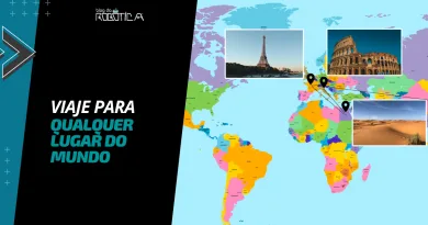 Imagem ilustrativa do banner Viaje para qualquer lugar do mundo