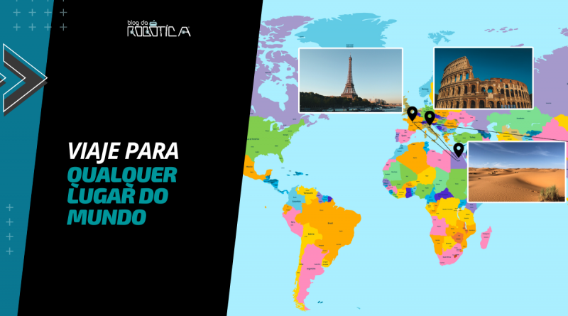 Imagem ilustrativa do banner Viaje para qualquer lugar do mundo