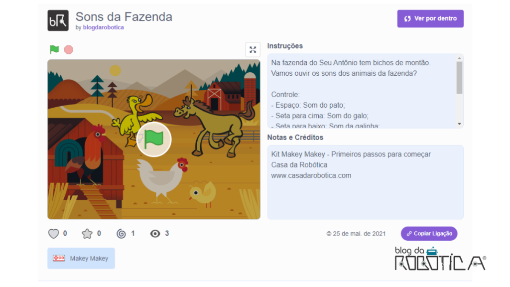 Imagem ilustrativa do projeto Sons da Fazenda.
