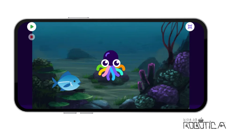 Jogo desenvolvido no octoStudio.