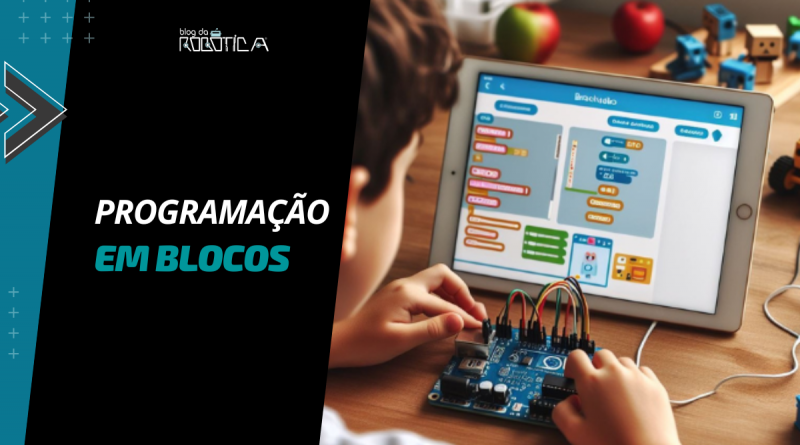 Imagem ilustrativa Banner Programação em blocos