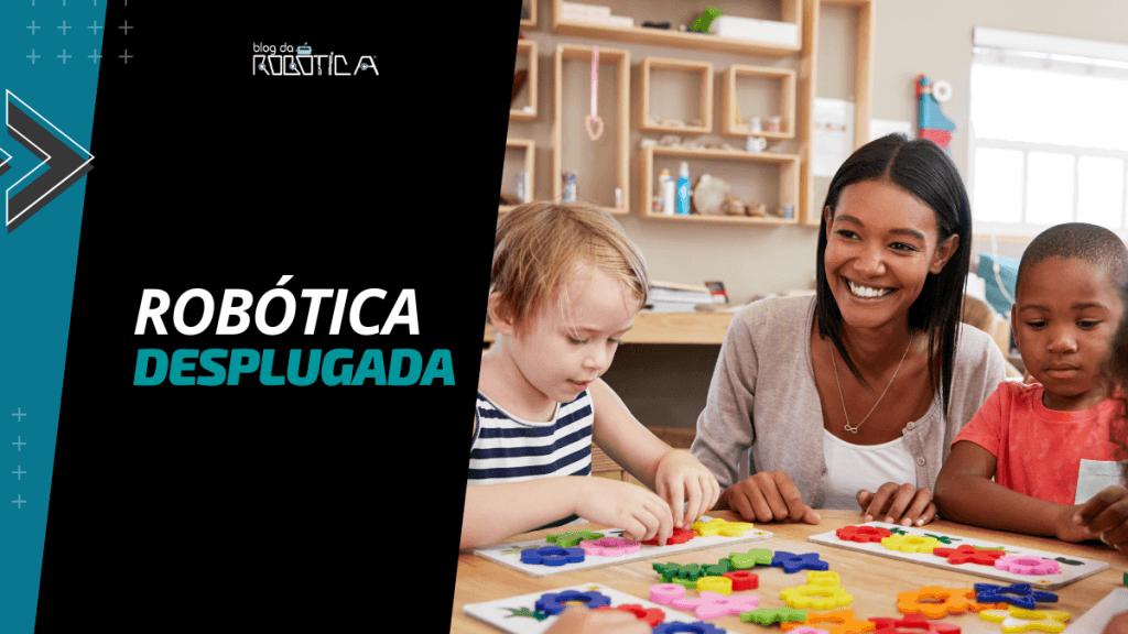Imagem ilustrativa do Banner Robótica Desplugada