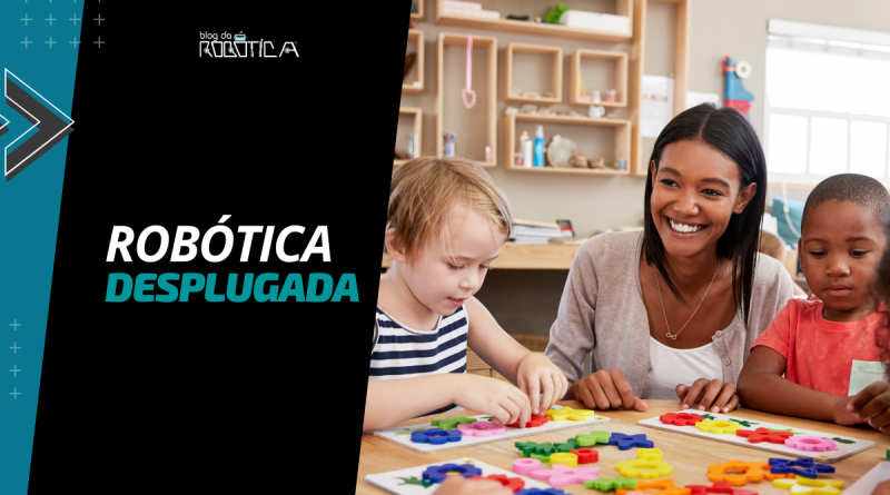 Imagem ilustrativa do Banner Robótica Desplugada