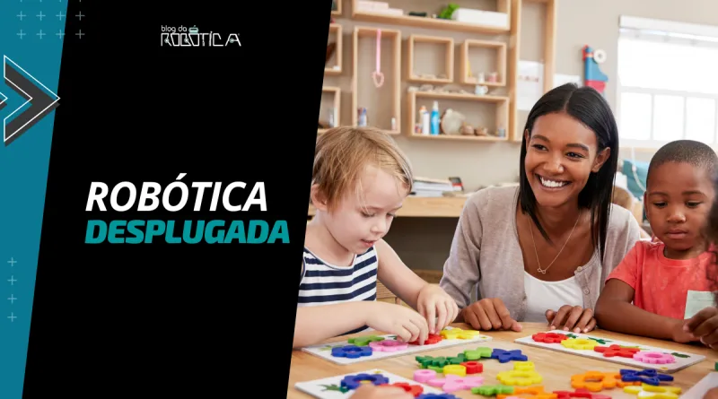 Imagem ilustrativa do Banner Robótica Desplugada