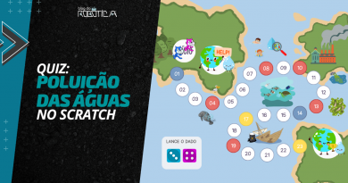 Imagem ilustrativa do Banner Quiz: Poluição das águas no Scratch