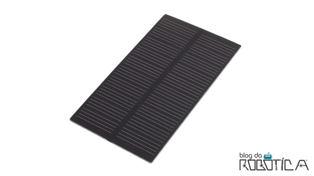 imagem ilustrativa de uma miniplaca solar