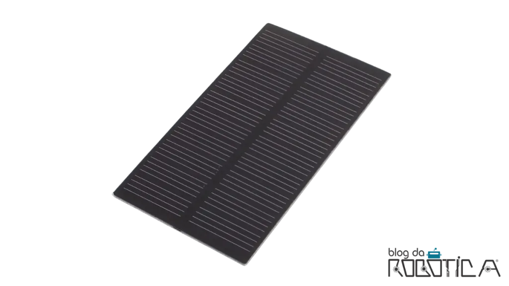 imagem ilustrativa de uma miniplaca solar