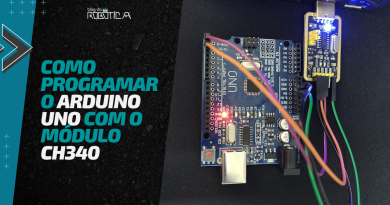 Arduino Uno com o Módulo CH340