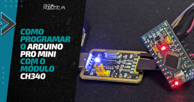 Módulo CH340 com Arduino Pro mini