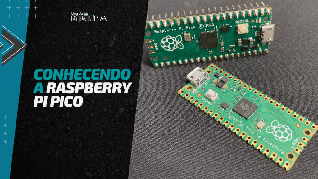 Banner mostrando a raspberry pi pico.