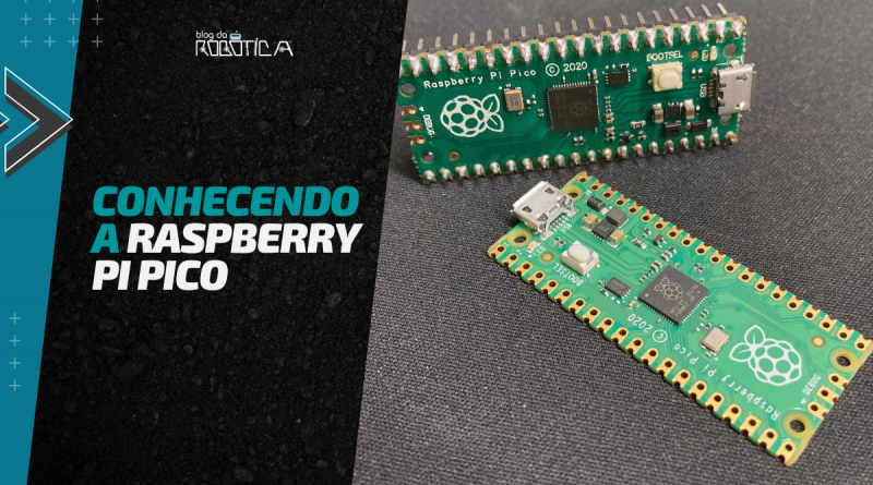 Banner mostrando a raspberry pi pico.