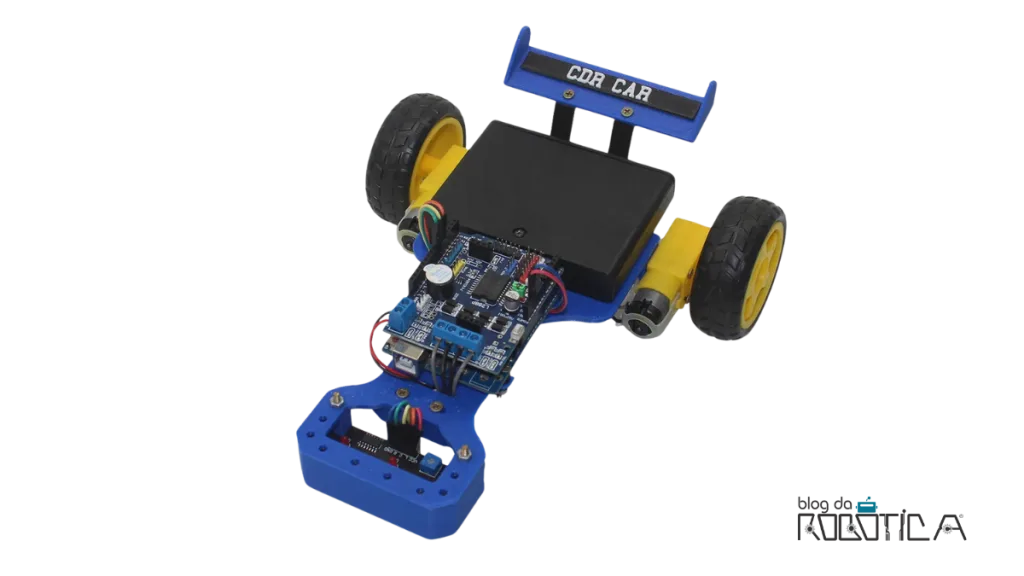 Imagem com o robô CDR CAR montado.
