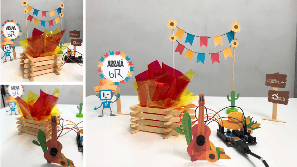 Vila junina com Arduino
