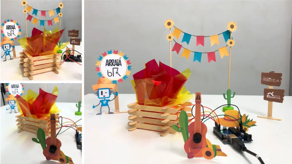 Vila junina com Arduino