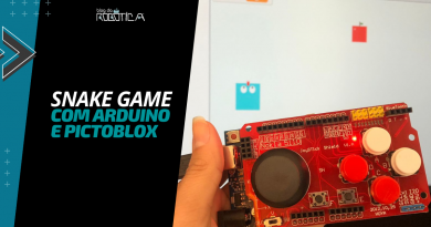 Banner - Snake Game: Jogo da cobrinha com Arduino e PictoBlox