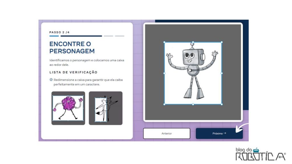 Imagem ilustrativa da Figura 2 - Verificando o personagem