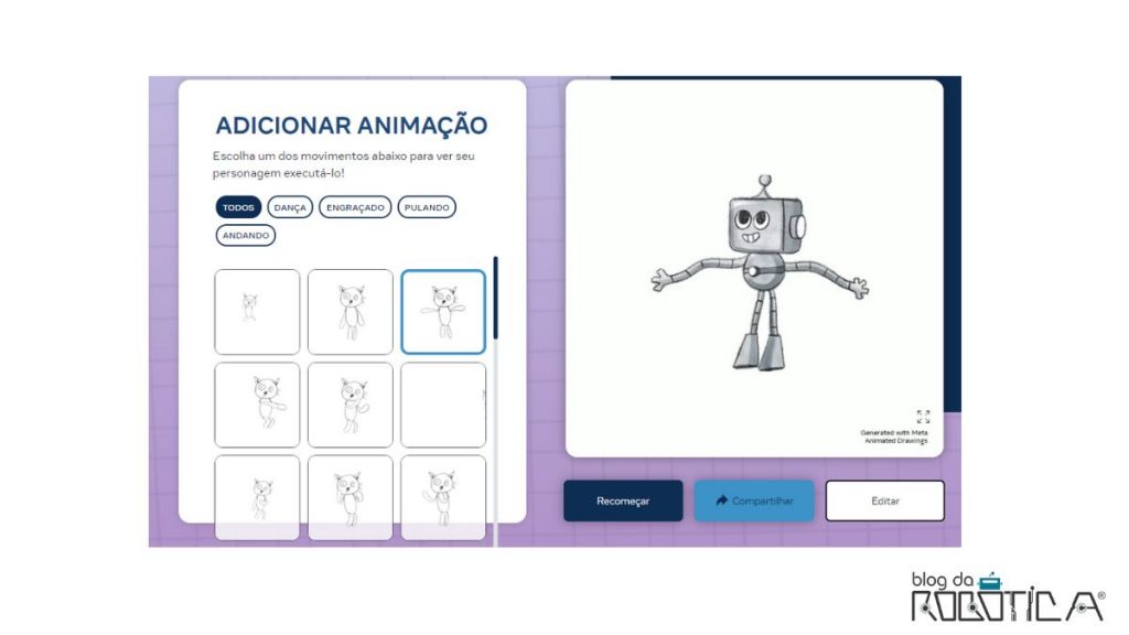 Imagem ilustrativa da Figura 5 - Adicionando a animação