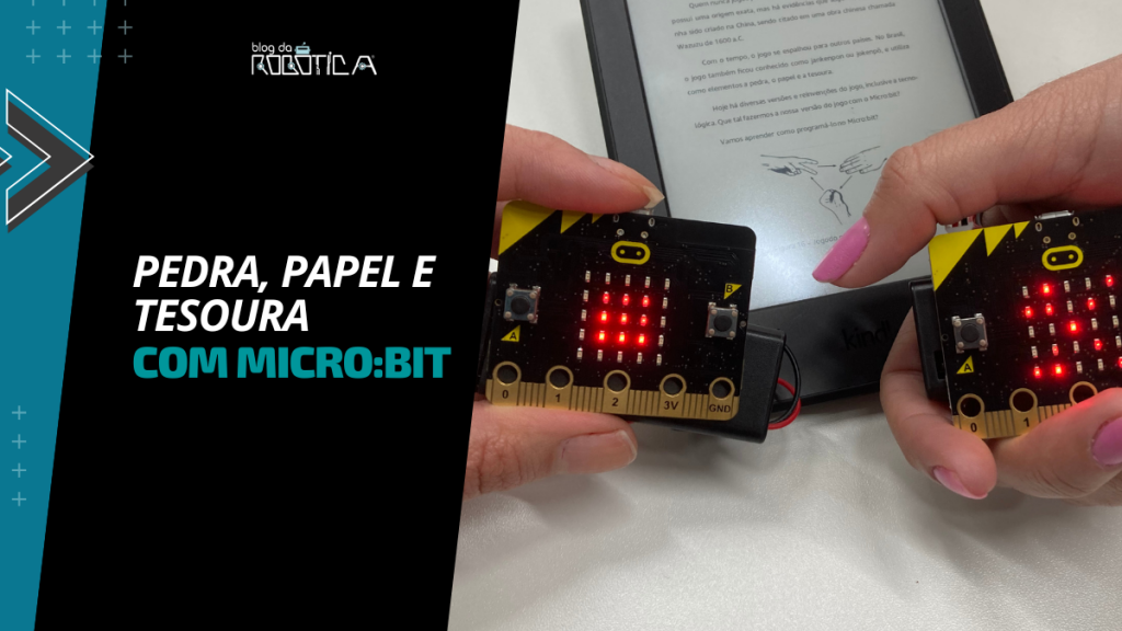 Banner - Jogo pedra, papel e tesoura com micro:bit