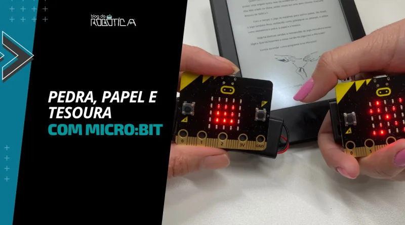 Banner - Jogo pedra, papel e tesoura com micro:bit