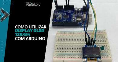 Como utilizar o display OLED 128x64 gráfico 0.96" I2C com Arduino