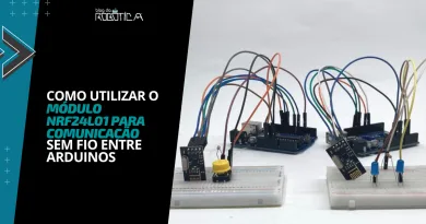 Como utilizar o módulo NRF24L01 para comunicação sem fio entre Arduinos
