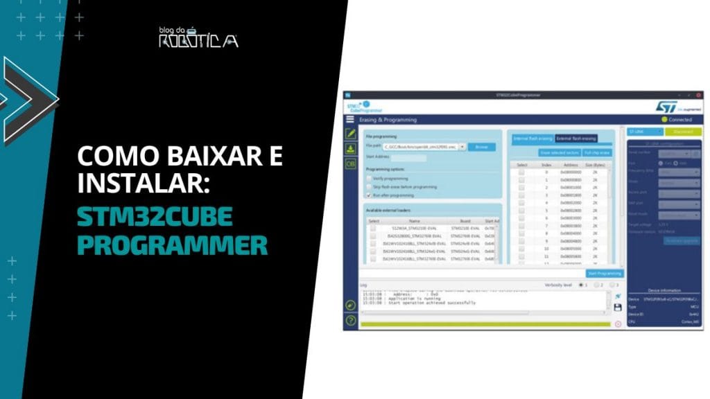 Como Baixar e Instalar o STM32CubeProgrammer