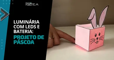 Imagem ilustrativa do Banner Luminária com LEDs e bateria