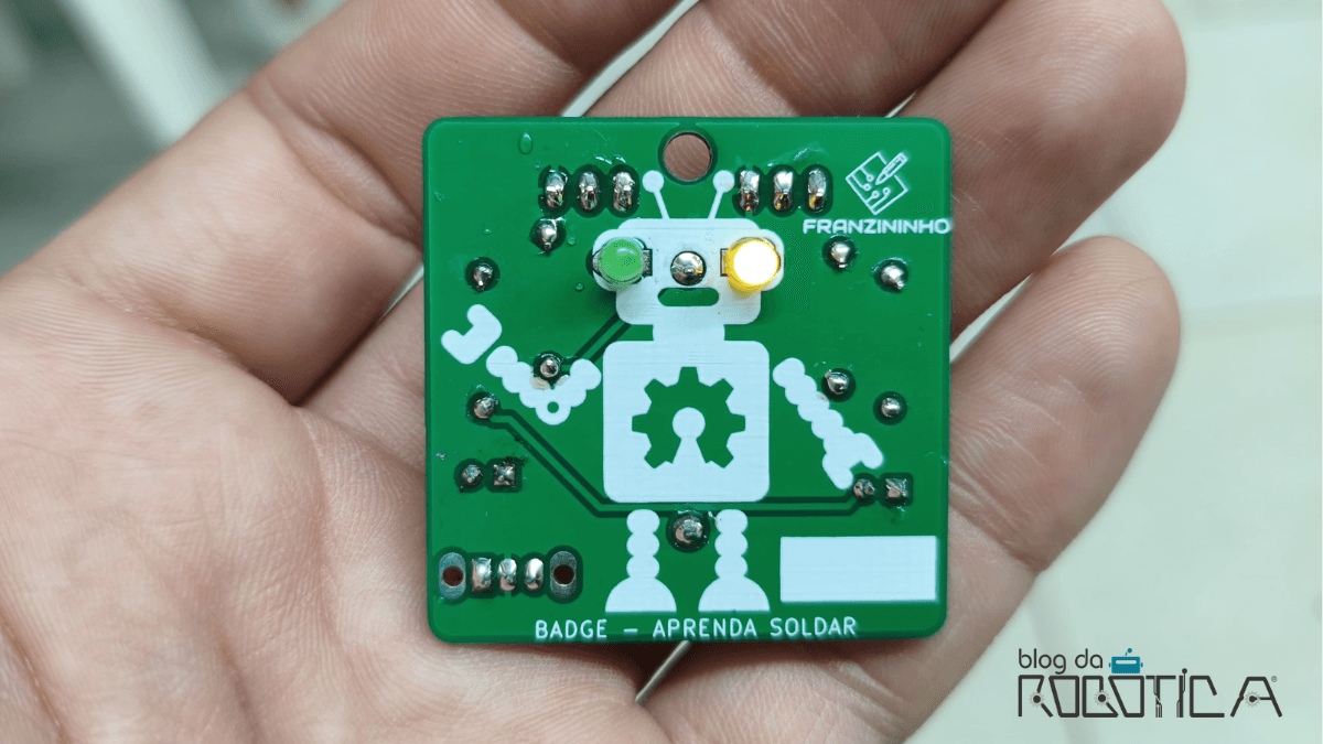 Figura 1 - Placa Badge - Franzininho