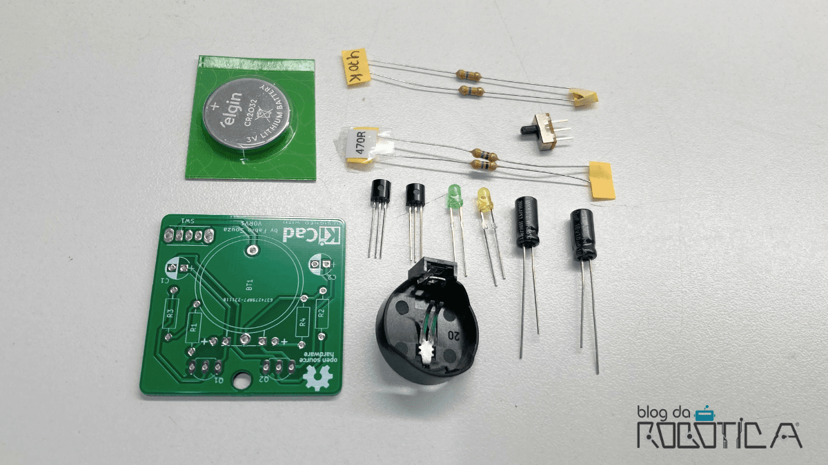 Figura 2 - Componentes do Kit Badge