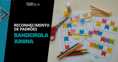 Imagem ilustrativa do Banner Reconhecimento de Padrões - Bandeirola Junina