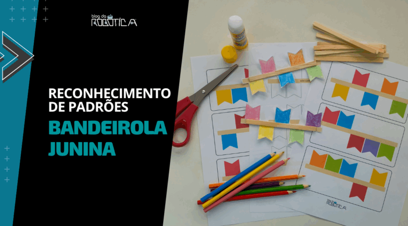 Imagem ilustrativa do Banner Reconhecimento de Padrões - Bandeirola Junina
