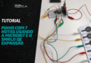 Tutorial – Piano com 7 notas usando a microbit e o shield de expansão