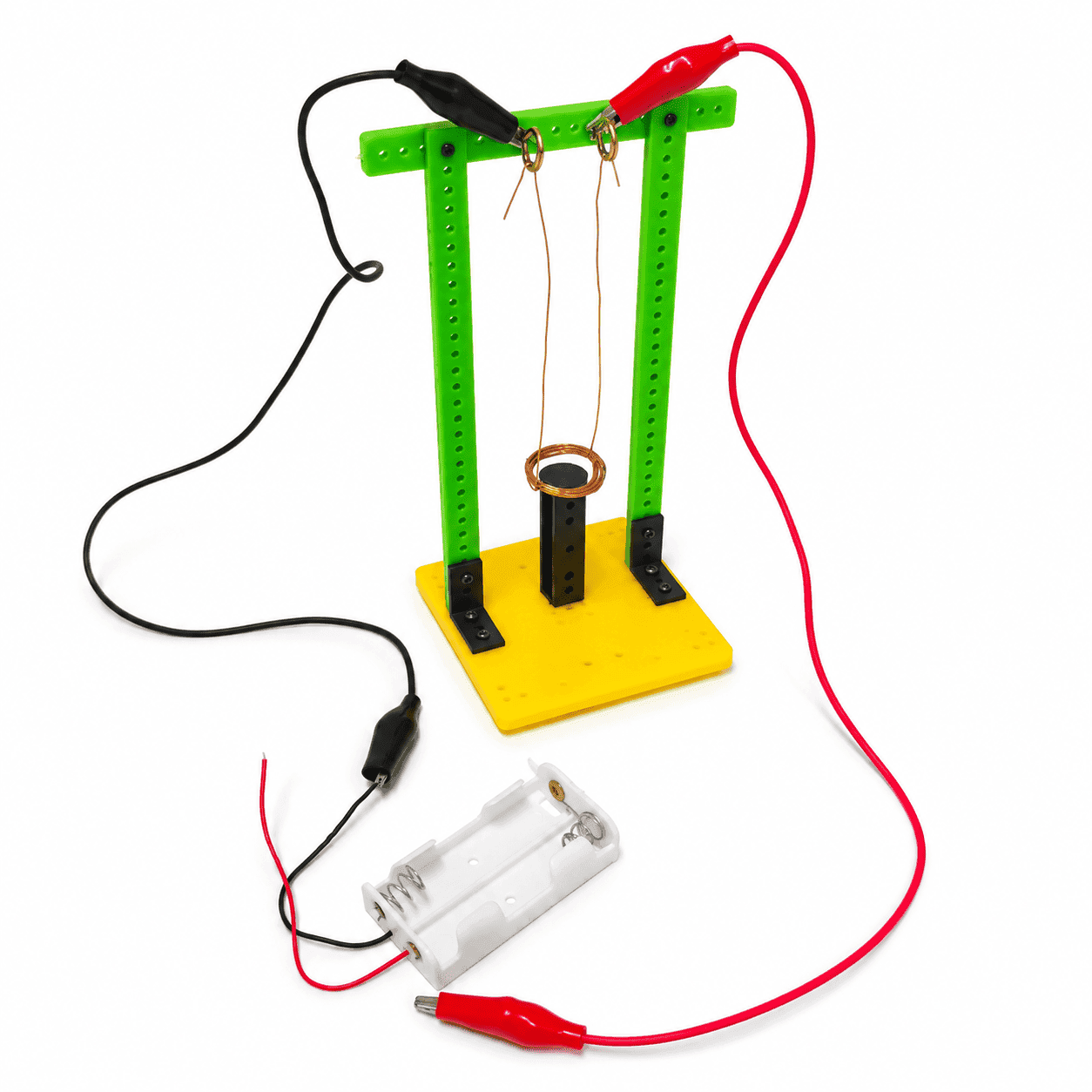 Kit de Experimento de Sistema Eletromagnético montado